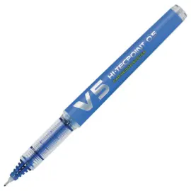 Stylo roller pointe aiguille rechargeable - bleu - V5 Pilot photo du produit