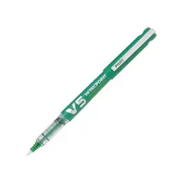 Stylo roller pointe aiguille rechargeable - Vert - V5 PILOT photo du produit