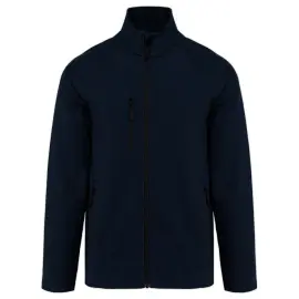 Veste softshell écoresponsable 3 couches unisexe navy taille s photo du produit