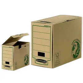 20 Boîtes archives Earth Series - BANKER'S BOX - Dos 15 cm - FELLOWES photo du produit