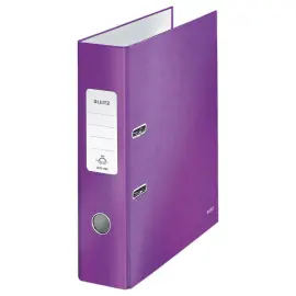 Classeur &agrave; levier WOW 180&deg; - Violet - Leitz photo du produit
