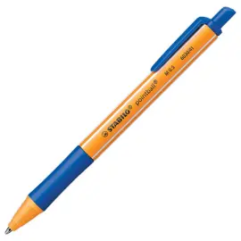 Stylo-bille pointball - Rechargeable - Bleu - Stabilo photo du produit