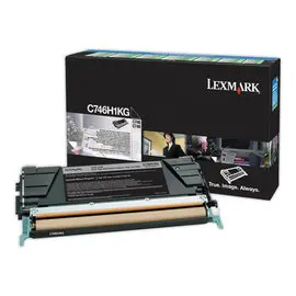 Toner LEXMARK noir HC C7461KG photo du produit