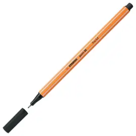 Stylo-feutre point 88 - Pointe fine - Noir - Stabilo photo du produit