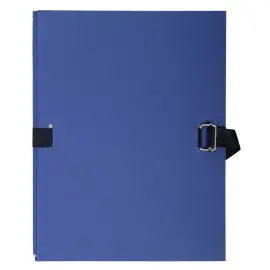 Chemise extensible &agrave; sangle - Bleu fonc&eacute;  - Exacompta photo du produit