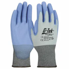Gants anti-coupures tactiles gris/bleu taille 7 photo du produit