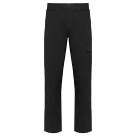 Pantalon stretch coton unisexe dark grey taille 48 photo du produit