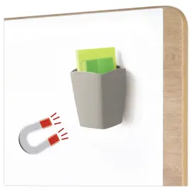 Pot &agrave; crayons magn&eacute;tique - Sable - CEP photo du produit