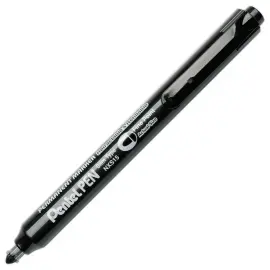 Marqueur permanent r&eacute;tractable PEN NXS15 - Pointe ogive - Noir - PENTEL photo du produit