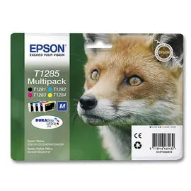 4 Cartouches Epson T1285 noire, cyan, mag. et jaune photo du produit