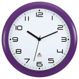Horloge murale violette - Alba photo du produit