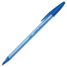 Stylo bille Cristal Soft - Ecriture moyenne - Bleu - BIC photo du produit