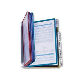 Kit de présentation mural Vario DURABLE - 10 poches A4 - Coloris assortis photo du produit