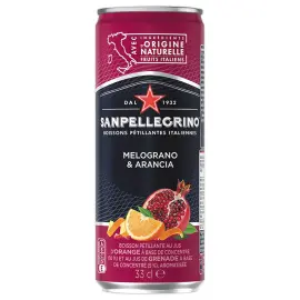 24 cannettes San Pellegrino melograna arancia slim 33cl photo du produit