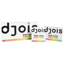 500 Notes &eacute;lectrostatiques Magic Chart - 5 couleurs - 10 x 20 cm - Legamaster photo du produit