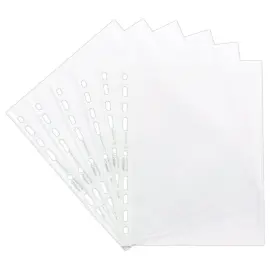 50 Pochettes perfor&eacute;es Forever - Plastique 6/100e - A5 - Exacompta photo du produit