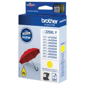 Cartouche Brother LC225XLY jaune photo du produit