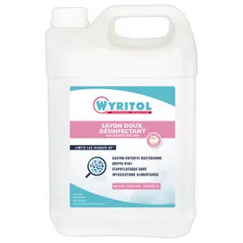 Savon liquide désinfectant - 5 L - WYRITOL photo du produit