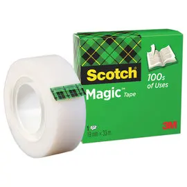 Ruban adhésif invisible mat Scotch Magic 810 - 33 m x 19 mm - SCOTCH photo du produit