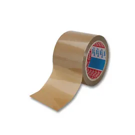 Rouleau d'adhésif d'emballage PVC grande largeur - 66 m x 75 mm photo du produit