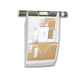 Trieur mural 5 compartiments - cases transparentes - CEP photo du produit