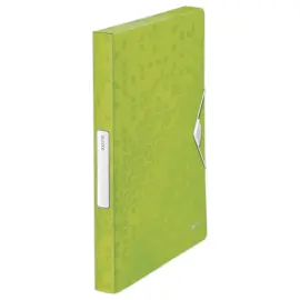 Bo&icirc;te de classement plastique WOW - Vert - Leitz photo du produit