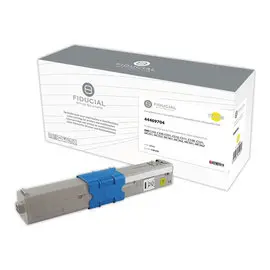 Toner remanufacturé éq. OKI C310 - Jaune photo du produit