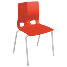 Chaise Design fondo - Rouge photo du produit