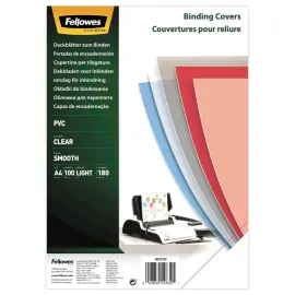 100 Couvertures PVC A4 180 &micro; photo du produit