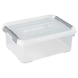 Bo&icirc;te de Rangement Transparente - Handy Plus 12L Gris - Curver photo du produit