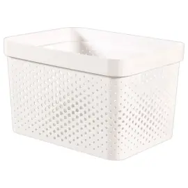 Panier 17L Infinity Dots - Ecologique & Combinable - Curver photo du produit