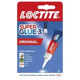 Colle super glue extra-forte liquide 3g - Loctite photo du produit