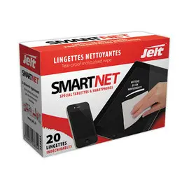 20 lingettes SMARTNET pour smartphoneset tablettes photo du produit