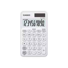 Calculatrice de bureau CASIO SL-310UC 10 Chiffres Blanche photo du produit