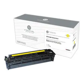 Toner remanufacturé éq. CANON 731Y, HP CF212A - Jaune photo du produit