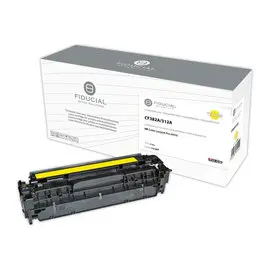 Toner remanufacturé éq. HP CF382A - Jaune photo du produit
