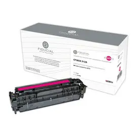 Toner remanufactur&eacute; &eacute;q. HP CF383A - Magenta photo du produit