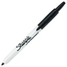 Marqueur r&eacute;tractable - Pointe fine - SHARPIE photo du produit