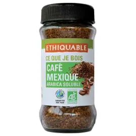 Café soluble ETHIQUABLE 100 g photo du produit