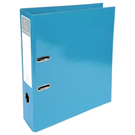 Classeur à levier - Dos 7 cm - Bleu clair - EXACOMPTA photo du produit