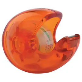 D&eacute;vidoir pour rouleaux adh&eacute;sif 33m x 19 mm - Orange - Fiducial photo du produit
