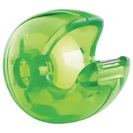 D&eacute;vidoir pour rouleaux d'adh&eacute;sif de 33m x 19 mm - vert - Fiducial photo du produit