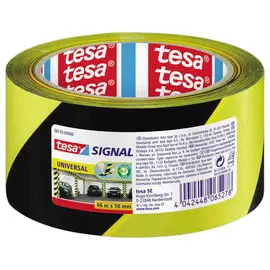 Adhésif de circulation jaune et noir -  Tesa photo du produit