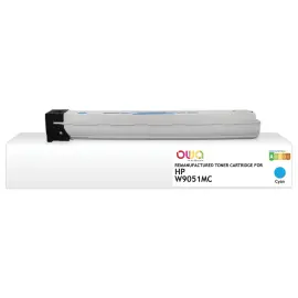 Toner compatible HP  W9051MC  OWA cyan photo du produit