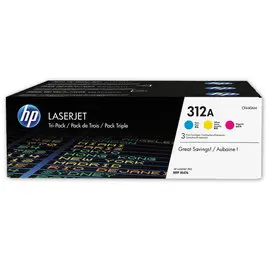 3 Toner HP 312A CF440AM multipack 3 couleurs photo du produit