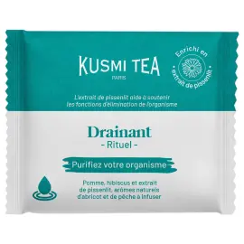 Sachets de Th&eacute;s Rituel Drainant Bio - Kusmi Tea photo du produit