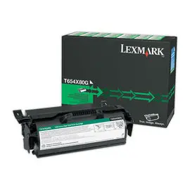 Toner LEXMARK noir T654X80G photo du produit