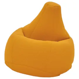 Pouf poire jaune photo du produit