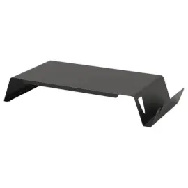 Support rehausseur PC portable m&eacute;tal noir photo du produit