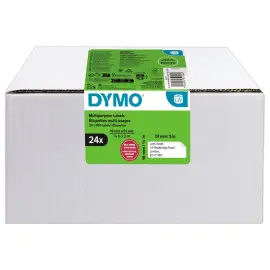 24 Rouleaux de 500 &eacute;tiquettes LW 19x51mm - Dymo photo du produit